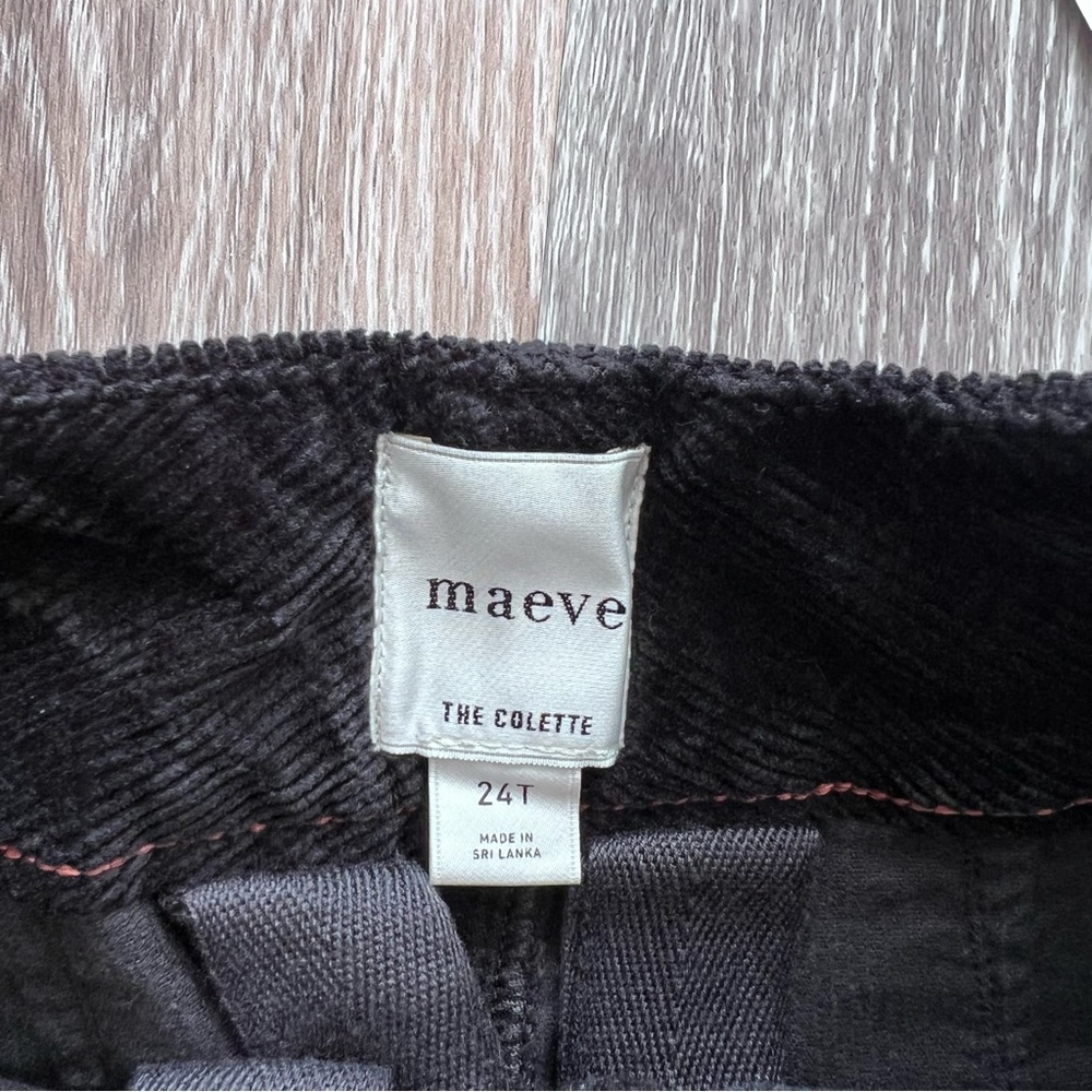 Anthropologie Charcoal Wide Leg Pants - Picture 6 of 9